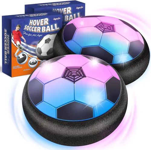 Vista 9 de Officygnet Hover Soccer Ball para Niños, Juguetes de Interior Regalos para Niños de 6, 7, 8, 9, 10, 11, 12 Años de Edad, Juguetes de Fútbol Flotante