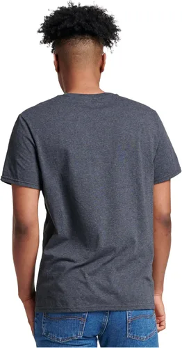 Vista 4 de Russell Athletic Camisetas Dri-Power de manga corta para hombre, absorben la humedad, protección contra olores, UPF 30+, tallas S-4x