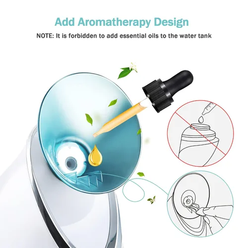 Vista 5 de EZBASICS Cepillo de limpieza facial incluido con vaporizador facial