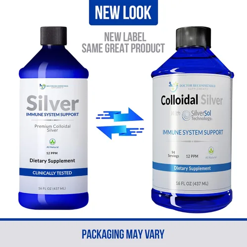 Vista 2 de Líquido de plata coloidal – Solución de plata premium de 12 PPM, 60 MCG por porción, todo natural, apoyo del sistema inmunológico vegano, suplemento