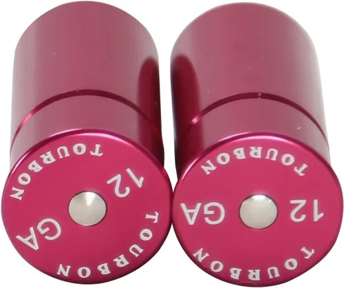 Vista 4 de TOURBON Shotgun Dummy Round 12 Gauge Snap Caps (2pcs/Pk) - Rojo