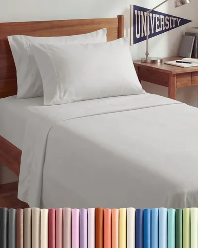 Vista 219 de Juego de sábanas Twin de 4 piezas - Cómodo, transpirable y refrescante - Juego de ropa de cama de lujo de hotel ultrasuave con bolsillos profundos