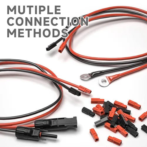 Vista 5 de IWISS, herramienta pinza pelacables para conectores de cable Anderson de 15, 30 y 45 amp con 10 pares de conectores de poste de electricidad de 30