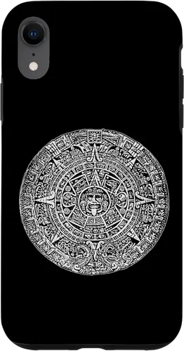 Vista 25 de Aztec Calendar Sun Stone Mexican Mayan Calendario Azteca Case for iPhone 17