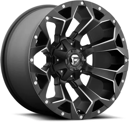 Vista 2 de Fuel D546 D54618902645 - Rin de 18 x 9 pulgadas, patrón de pernos de 5 x 4.5/5 pulgadas, Mt-Blk-Mil (mate, negro y fresado), desplazamiento