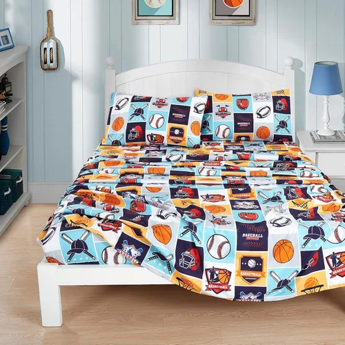 Vista 14 de Chezmoi Collection Juego de sábanas de 3 piezas para niños y adolescentes, microfibra suave, color blanco y negro, estampado de corazones de panda