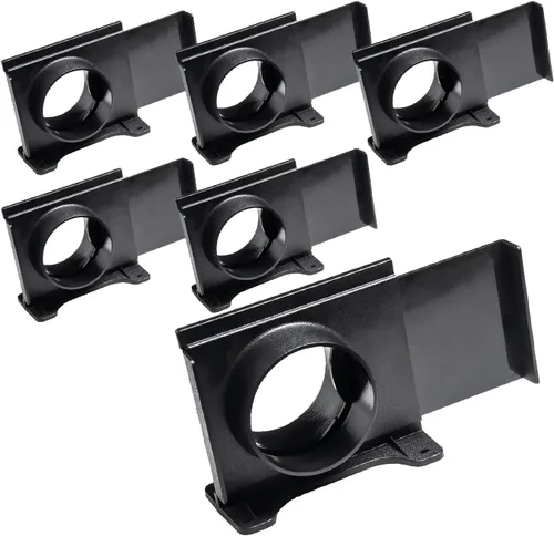 Vista 11 de POWERTEC 70358V Compuerta de Explosión de Montaje en Pared de 4 Pulgadas con Soporte, Accesorio de Recolección de Polvo Roscado - 1 Paquete