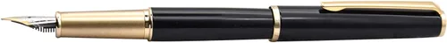 Vista 3 de Gullor Pluma estilográfica JH95 con convertidor de tinta, punta fina, color negro