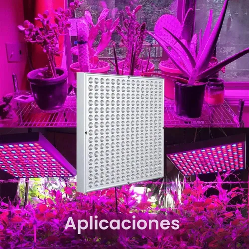 Vista 4 de El LED crece la lámpara de crecimiento ULTRAVIOLETA IR de la luz 75W para las plantas hidropónicas interiores