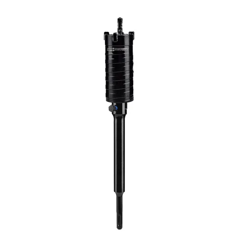 Vista 42 de Mollom Sierra perforadora para hormigón SDS Plus de 8.661 in, cortador de agujeros de alta resistencia con broca de posición central de 4.331 in