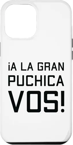 Vista 10 de Funda para iPhone 12 mini A La Gran Puchica Vos El Salvador Chapin Salvi Pupusas Guate