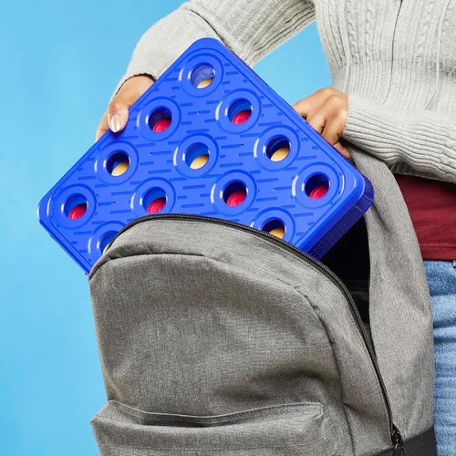 Vista 8 de Connect 4 Frenzy Game Discos de rebote 4 The Win Juegos de fiesta familiar para niños, adolescentes y adultos A partir de 8 años 2 a 6