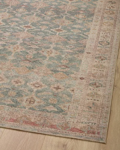 Vista 11 de Loloi Angela Rose Aubrey Collection AUB-02 - Alfombra decorativa de 2 pies 3 pulgadas x 3 pies 9 pulgadas, altura de pelo 0,19 pulgadas, diseño