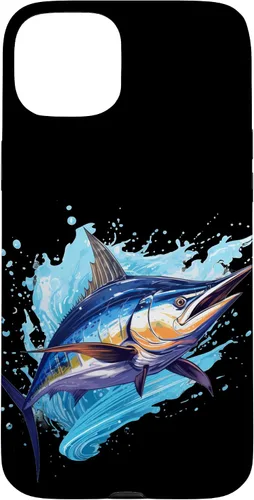 Vista 9 de Funda para iPhone 12 Pro Max con peces marinos para amantes de los pescadores y Marlin