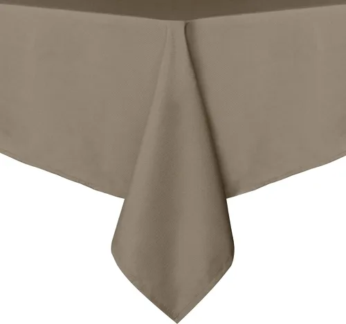 Vista 22 de Sancua Mantel cuadrado resistente a manchas y arrugas, lavable, de poliéster, decorativo de tela para mesa de comedor, fiestas de bufé y campamento