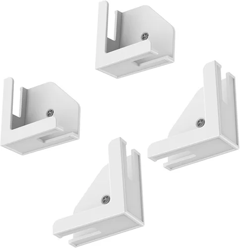 Vista 10 de Soporte de montaje en pared para tabletas Smartphones Fácil instala con adhesivo o tornillos EReader Montaje en pared Negro