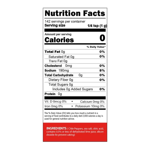 Vista 2 de Condimento Tajín Clásico 5 oz