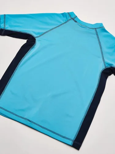 Vista 5 de Kanu Surf Boys' Paradise UPF 50+ Sun Protective Rashguard Swim Shirt