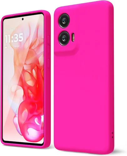 Vista 79 de oakxco para Motorola Moto G Stylus 5g 2021 Funda de teléfono de silicona líquida, delgada y suave, de goma de caucho, TPU, cubierta simple y lisa