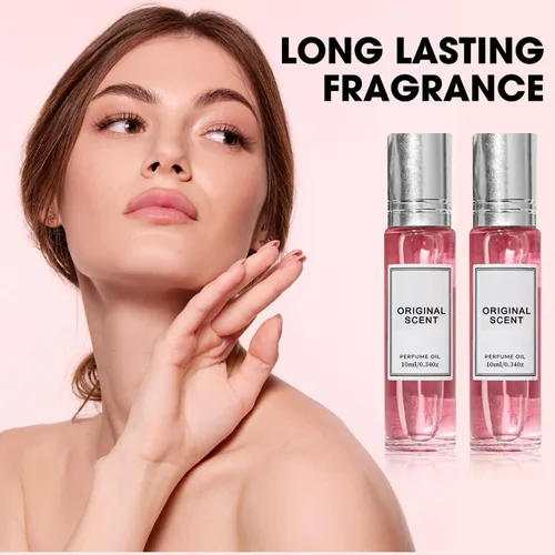 Vista 2 de AUJ Perfumes de feromonas de 3 piezas para mujer, perfume de feromonas, sabor a veneno, perfume roll-on de larga duración para mujeres