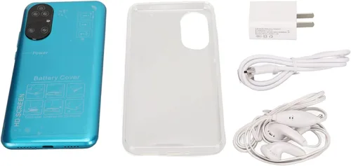 Vista 7 de EBTOOLS Teléfono celular desbloqueado, teléfono inteligente de 6.5 pulgadas para Android 10, 6GB 64GB ROM, pantalla HD teléfono 3G, reconocimiento