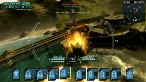 Vista 9 de Carrier Command Gaea Mission - Xbox 360