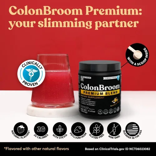 Vista 9 de ColonBroom Suplemento en polvo prémium (fresa, 50 porciones) + gomitas de vinagre de sidra de manzana para mujeres, apoya la composición corporal