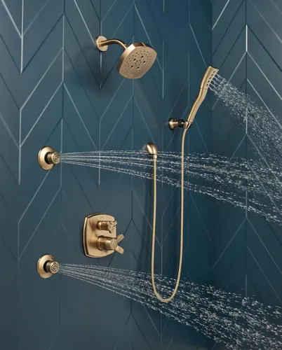 Vista 2 de Delta Faucet T50010-CZ Body Spray Trim, Champagne Bronze
