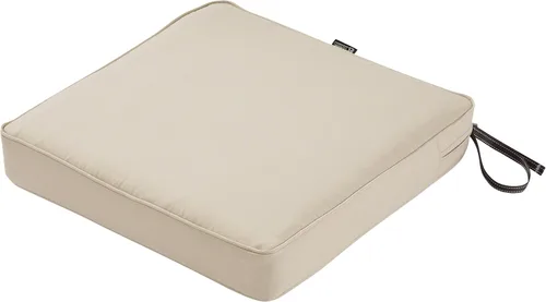 Vista 57 de Classic Accessories Ravenna - Cojín de asiento de patio resistente al agua de 21 x 19 x 5 pulgadas, verde azulado, cojín de sofá de dos plazas