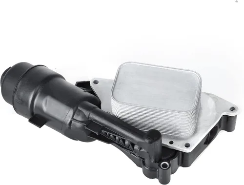 Vista 4 de A-Premium Conjunto de carcasa de filtro de enfriador de aceite de aleación de aluminio compatible con BMW F48 Series X1 2016-2019, F39 Series X2