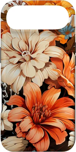 Vista 26 de Funda para iPhone 11 Pro Max Vintage Autumn Flower Fall Pumpkin Girl Women Fall
