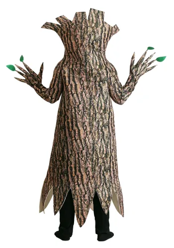 Vista 3 de Disfraz de Árbol Terrorífico para Niños Multicolor