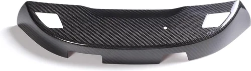 Vista 2 de Cubierta de base de espejo retrovisor para interior de automóvil compatible con Chevrolet Corvette C7 Stingray 2014-2019 fibra de carbono real, 1