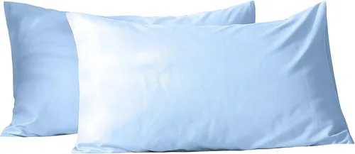 Vista 33 de Evolive Juego de 2 fundas de almohada de microfibra cepillada ultra suave con cierre de sobre (tamaño estándar de 20 x 30 pulgadas, color negro)