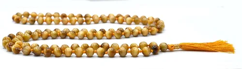 Vista 5 de Amazing Gemstone Japa Mala - Collar de 108 cuentas de oración y pulsera de muñeca Mala para meditación
