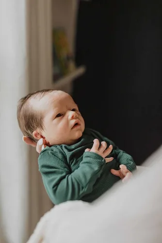 Vista 37 de Three Little Tots Vestido de corbata anudada para bebé recién nacido - Bebé