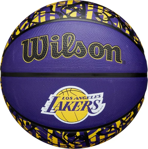 Vista 14 de Wilson NBA Team Balones de baloncesto con diseño de grafiti - Talla 7 - 29.5