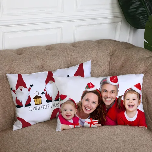 Vista 5 de Breling 6 fundas de almohada de sublimación personalizadas en blanco a granel, fundas de almohada de impresión de transferencia de calor, poliéster