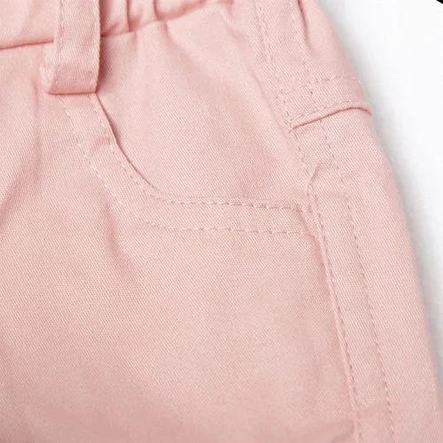Vista 5 de Mud Kingdom Pantalones cortos cargo de sarga para niños pequeños, vacaciones de verano
