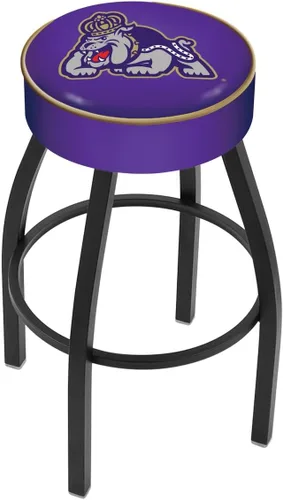 Vista 14 de The Holland Bar Stool Company L8B1-4 Georgia Tech - Taburete giratorio con base antiarrugas, color negro