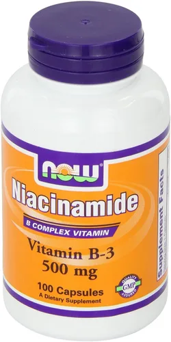Vista 4 de Niacinamida 500mg 100 cápsulas (paquete de 2)