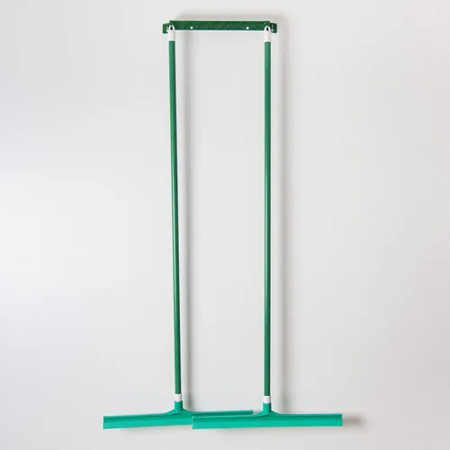 Vista 6 de Carlisle Squeegee cabeza de caucho, espuma sólida de una sola unidad para piso, 24", Verde, 1
