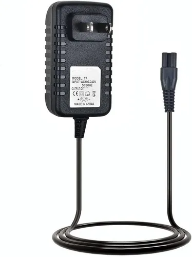 Vista 2 de Cargador adaptador AC-DC compatible con Remington R-7130 R-5130 R-8150 Cable de alimentación para afeitadora