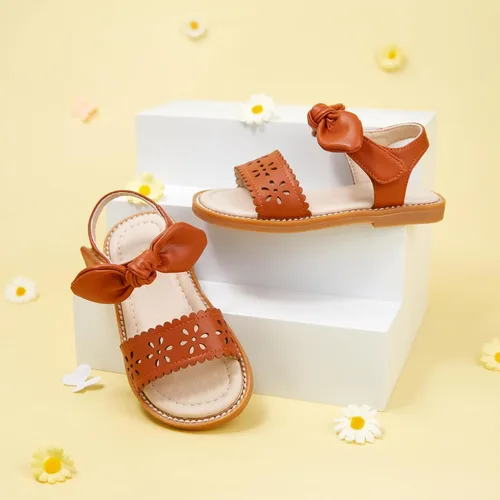 Vista 3 de GINFIVE Sandalias para niñas pequeñas, zapatos de verano para niñas pequeñas