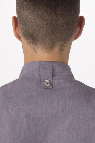 Vista 7 de Chef Works Springfield - Abrigo de chef para hombre