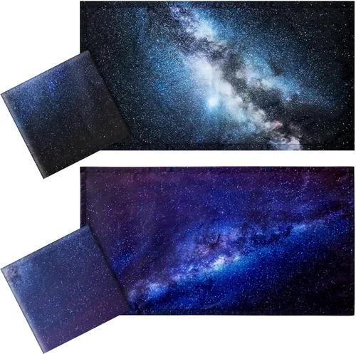 Vista 7 de Tujoe 2 cubiertas de luz fluorescente para luces de techo de 4 x 2 pies, filtros de luz fluorescente, cubiertas magnéticas para cubículos