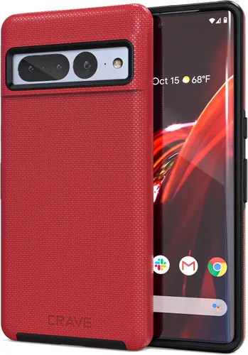 Vista 14 de Crave Dual Guard para Google Pixel 6 Pro, funda de doble capa de protección contra golpes para Google Pixel 6 Pro - Aguamarina