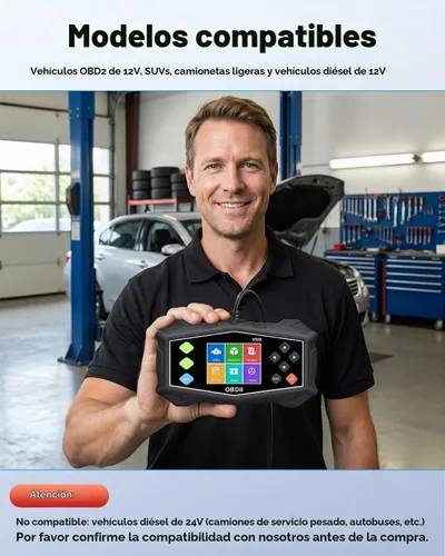 Vista 5 de Herramienta de diagnóstico del escáner ZEXMTE OBD2, adecuada para vehículos de 12 V