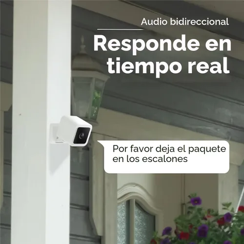 Vista 5 de WYZE Cam v3, Cámara de seguridad para el hogar 1080P HD WiFi con cable interior/exterior, monitor para mascotas/bebés, visión nocturna a