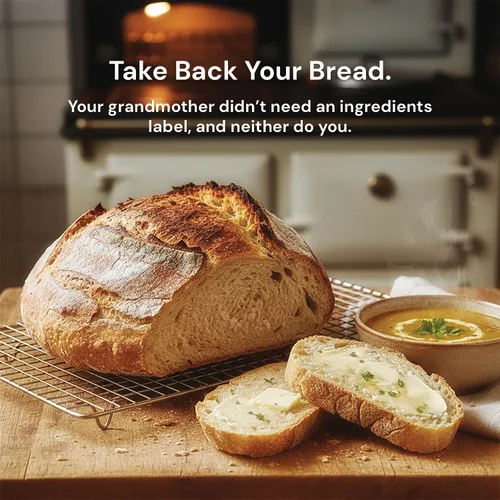 Vista 6 de Homestead Bread Co. Cultivo básico de masa madre de granja - Iniciador de masa madre deshidratada con cultivos activos para pan casero, hornear